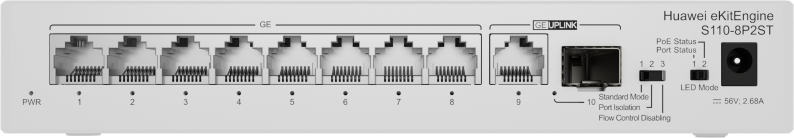 S110-8P2ST HUAWEI eKit Switch